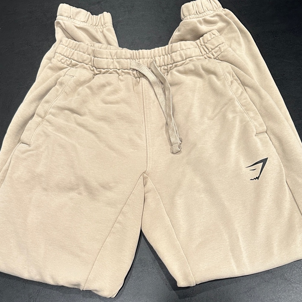 Gymshark Women's Beige Sweat Pants